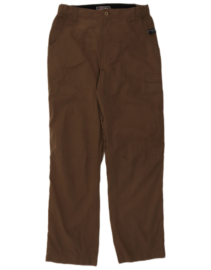 Berghaus Pantalón Cargo Recto Mujer W32 L30 Poliéster Marrón