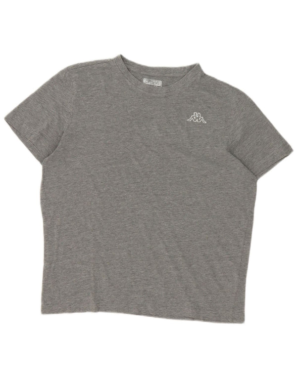 Camiseta Kappa Hombre Top Grande Gris Algodón