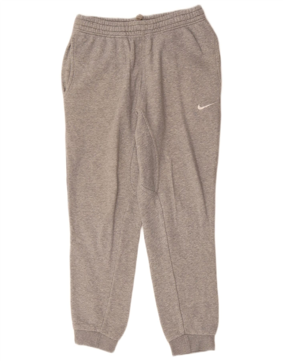 NIKE Hombre Pantalones de Chándal Joggers Small Gris Algodón
