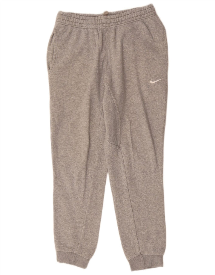 NIKE Hombre Pantalones de Chándal Joggers Small Gris Algodón