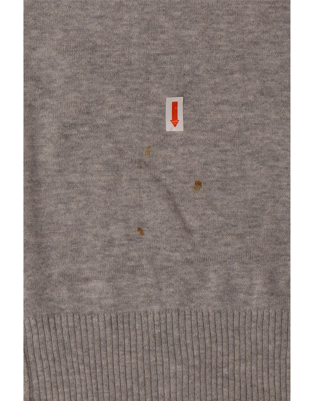 DIESEL Jersey con cuello redondo y estampado gráfico para hombre Algodón gris grande