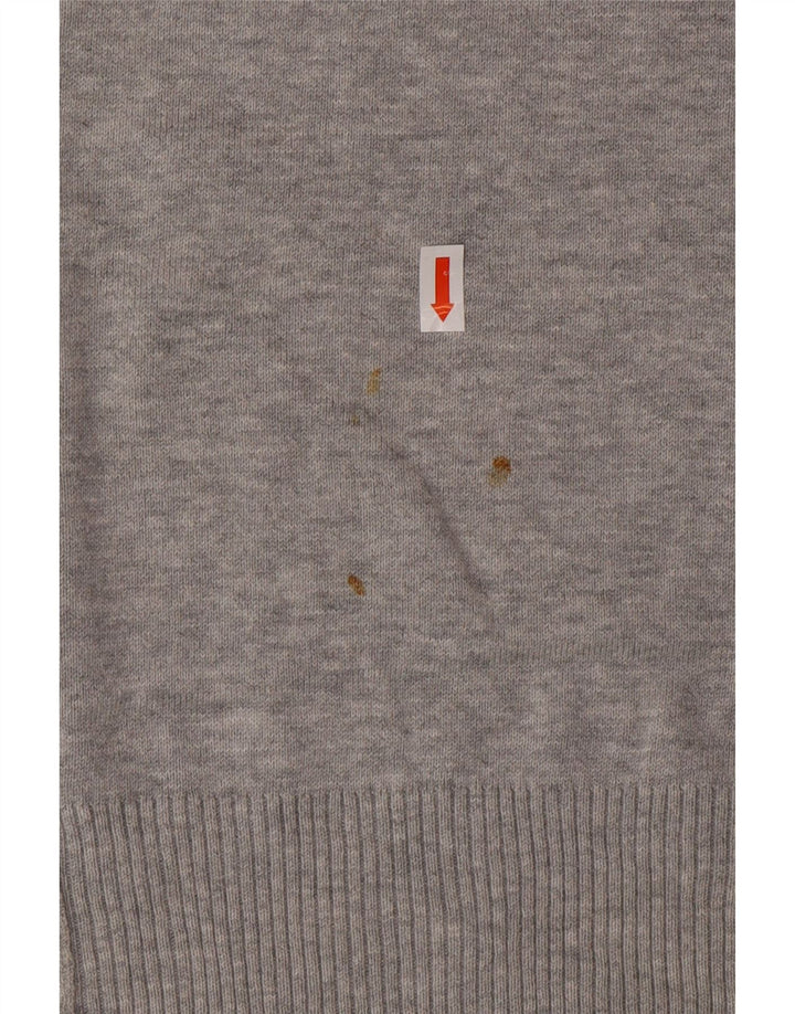 DIESEL Jersey con cuello redondo y estampado gráfico para hombre Algodón gris grande