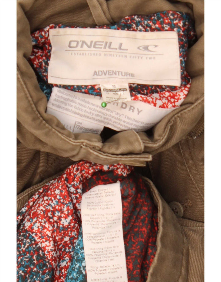 O'Neill Parka con capucha para mujer UK 44 Algodón beige medio