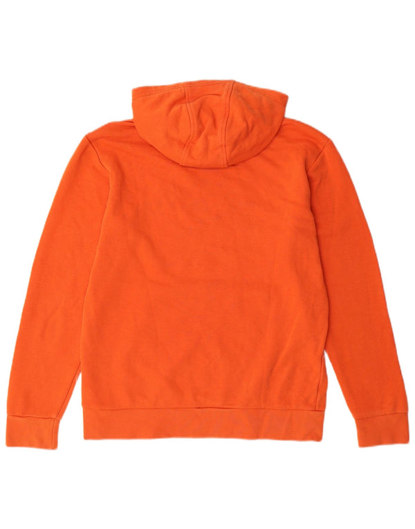 ADIDAS Sudadera con capucha gráfica para niños 12-13 años Algodón naranja