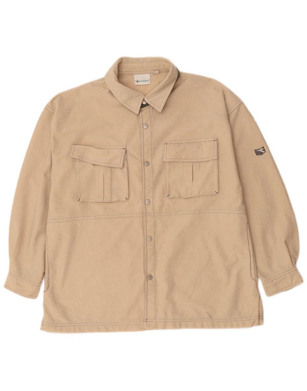 Camisa Diadora Hombre UK 40 Medium Beige
