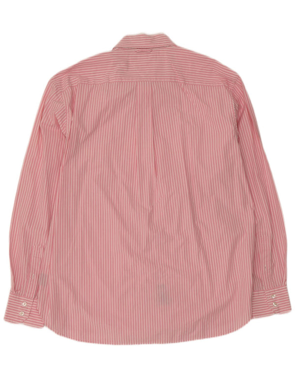 Camisa Tommy Hilfiger Hombre XL Algodón Rayas Rosa