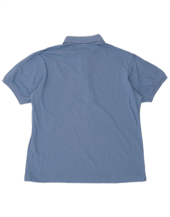 Polo Lacoste para hombre talla 5 grande algodón azul