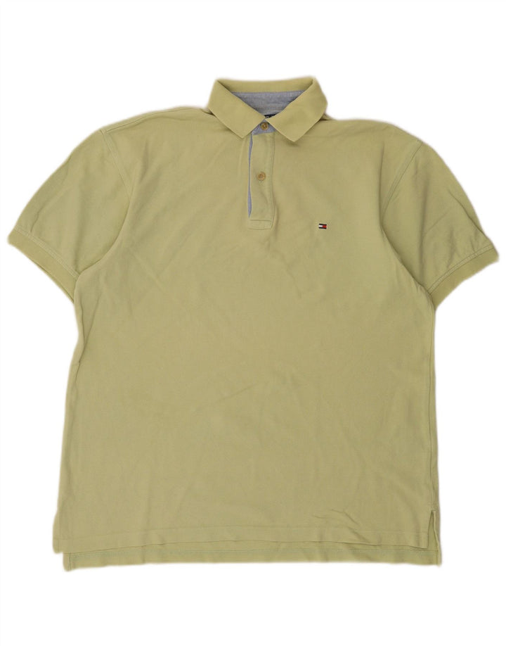 Polo Tommy Hilfiger Hombre Pequeño Algodón Caqui