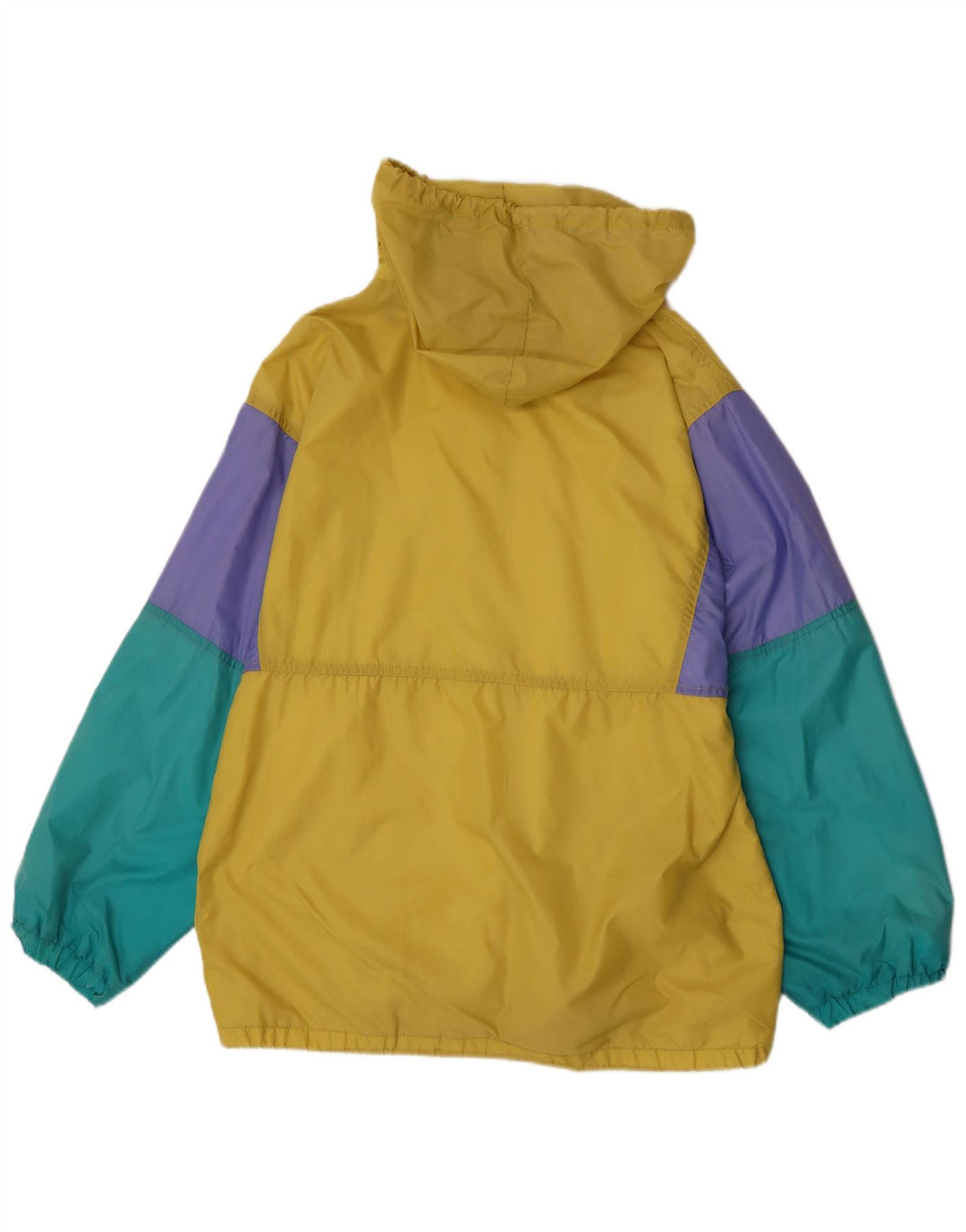 Marcel Clair Chaqueta impermeable con capucha para hombre EU 46 Small Multicolor Colorblock
