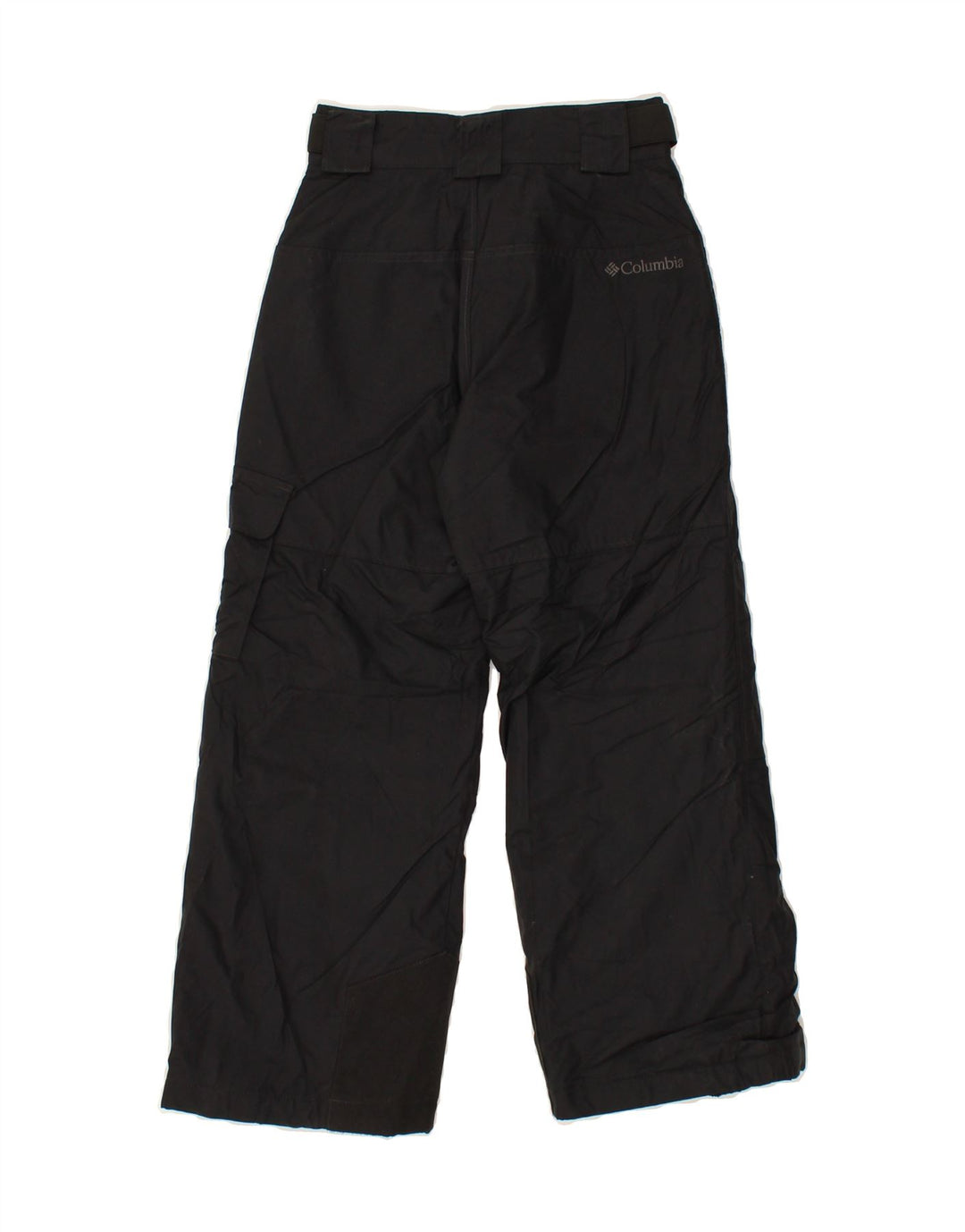 COLUMBIA Boys Ski Trousers 7-8 Years  Black Nylon Vintage Columbia and Second-Hand Columbia from Messina Hembry 