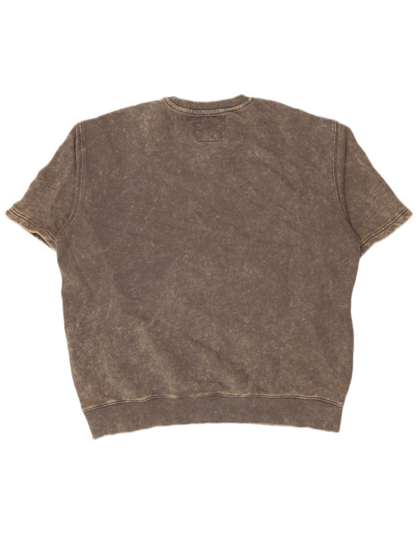 G-Star Hombre Camiseta Top Grande Gris Algodón