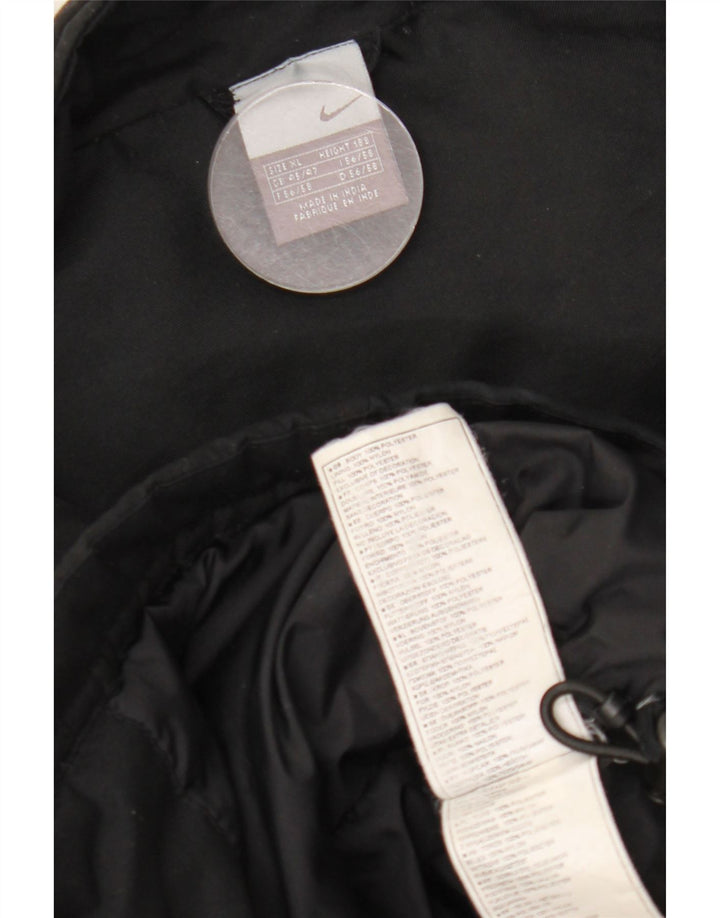 Nike Chaqueta cortavientos para hombre UK 42 XL Poliéster negro
