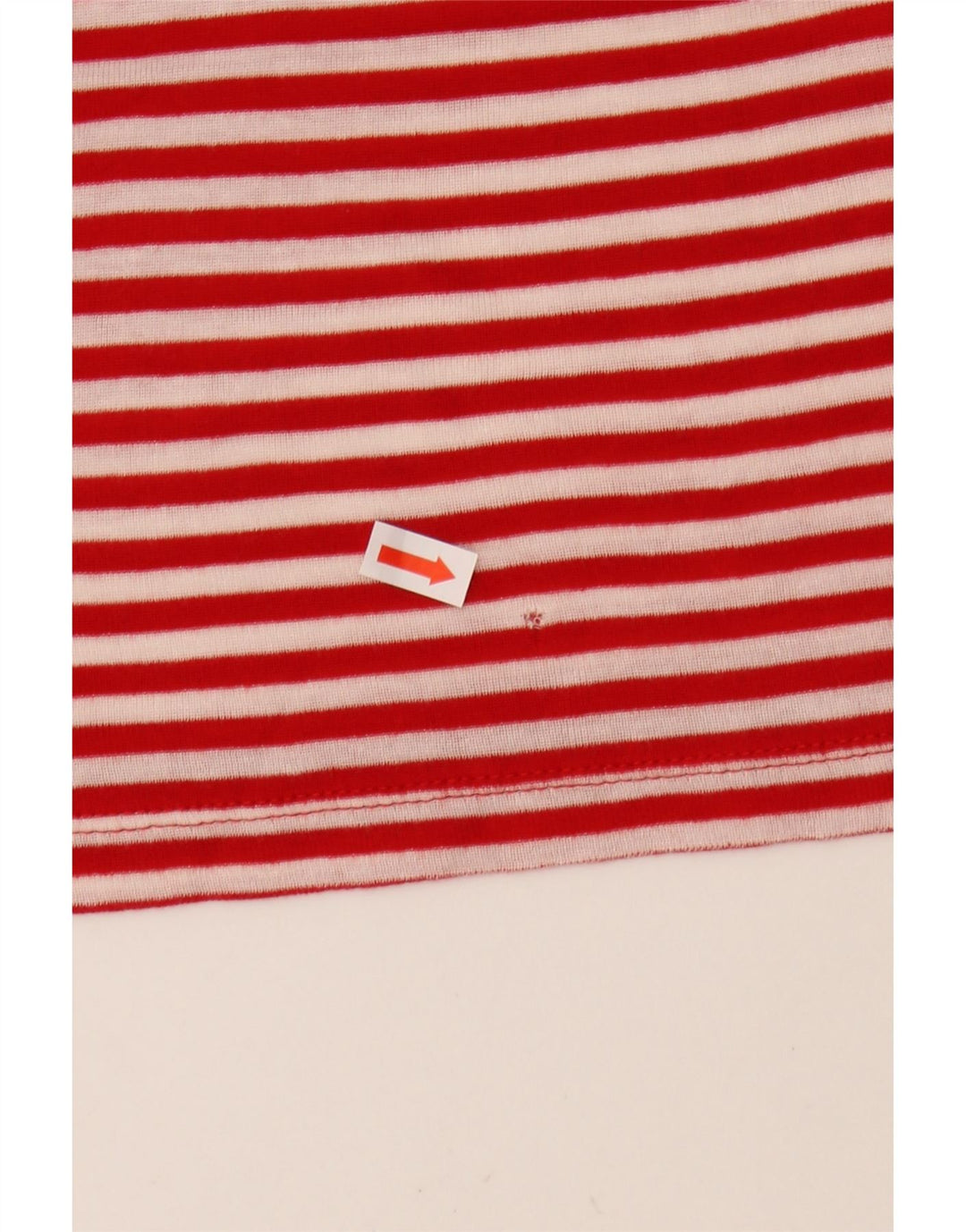 TOMMY HILFIGER Girls Basic Dress 11-12 Years Red Striped Lyocell Vintage Tommy Hilfiger and Second-Hand Tommy Hilfiger from Messina Hembry 