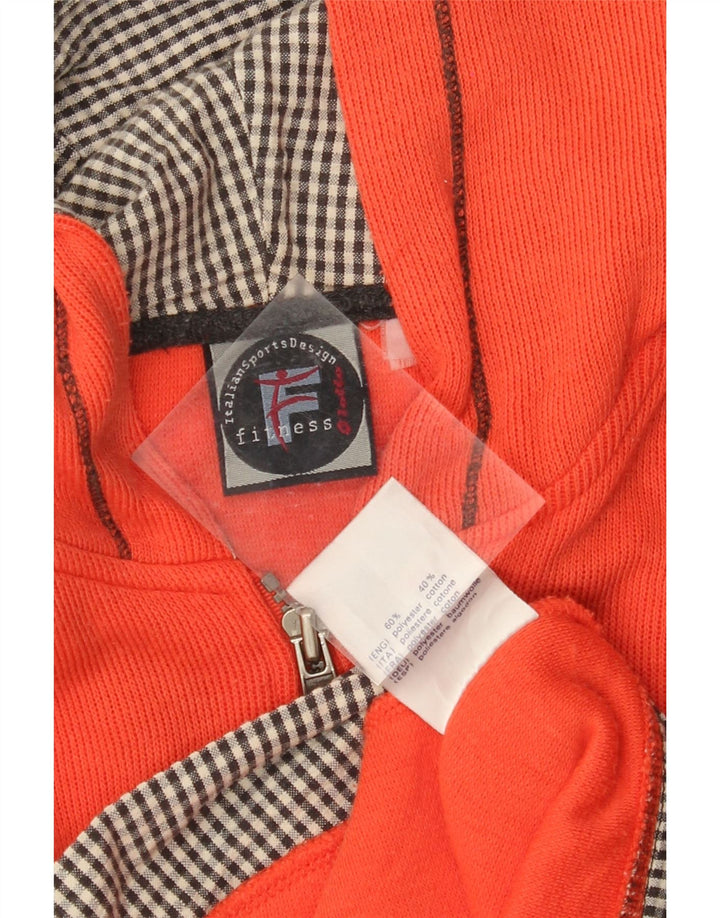 LOTTO Suéter con capucha y cremallera extragrande para mujer UK 10 Small Red Poliéster