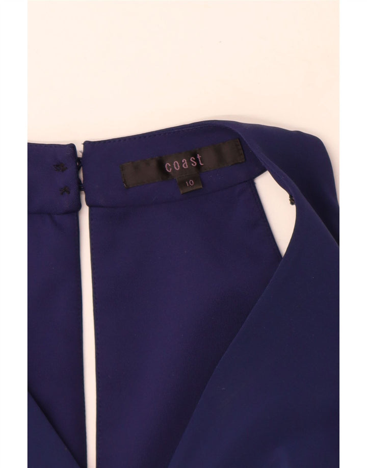 Vestido largo sin mangas para mujer Coast UK 40 Small Blue