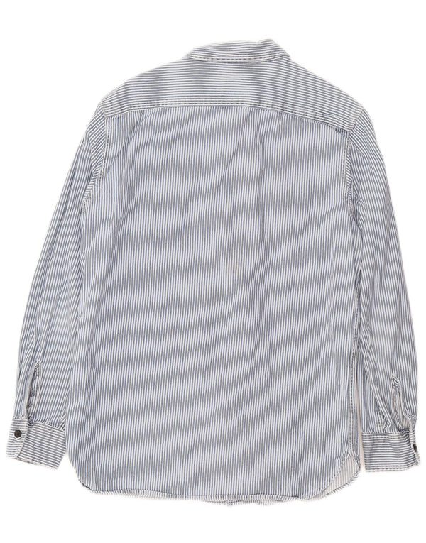 Levi's Camisa de corte relajado para hombre XS Azul Pinstripe
