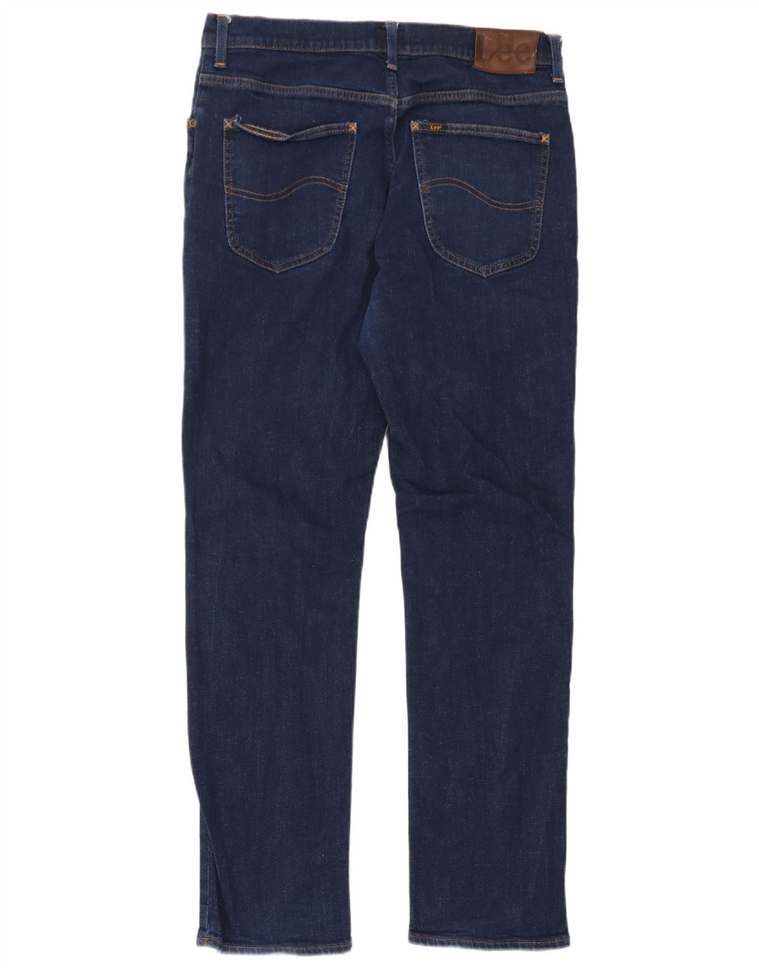 Vaqueros Lee Brooklyn Rectos Mujer W33 L29 Algodón Azul Marino