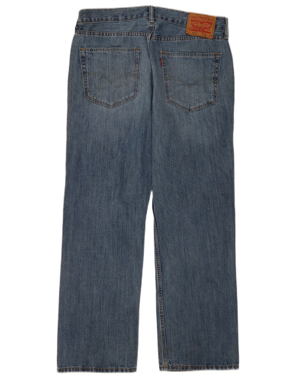 Levi's 559 Jeans rectos de corte relajado para hombre W34 L30 Algodón azul