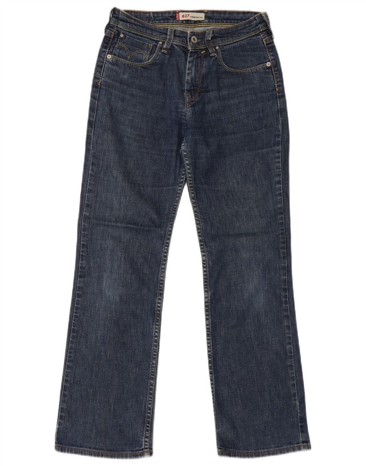 Vaqueros Levi's Mujer 627 Rectos W28 L30 Algodón Azul