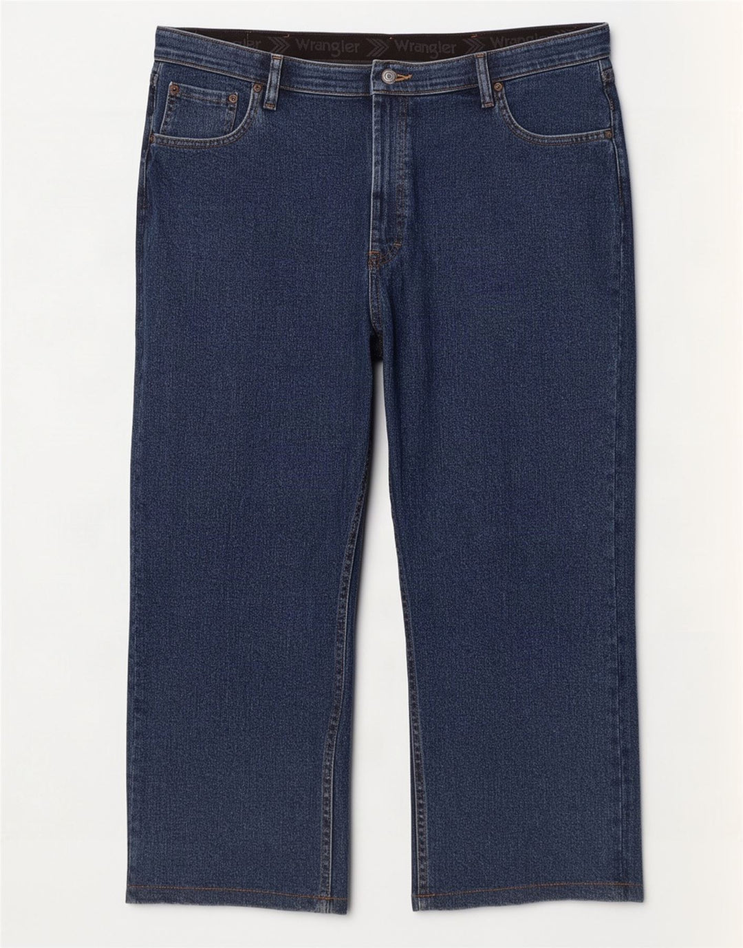 Wrangler Jeans Capri de corte regular para hombre W40 L23 Algodón azul marino
