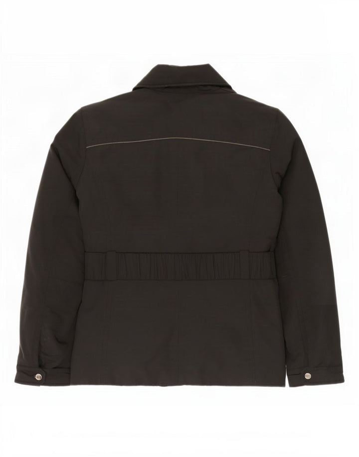 Museum Chaqueta utilitaria para mujer UK 44 Grande Poliéster negro