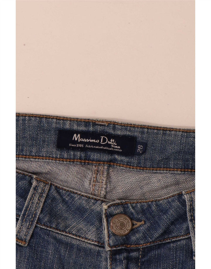 Vaqueros Massimo Dutti Mujer Slim W28 L30 Azul