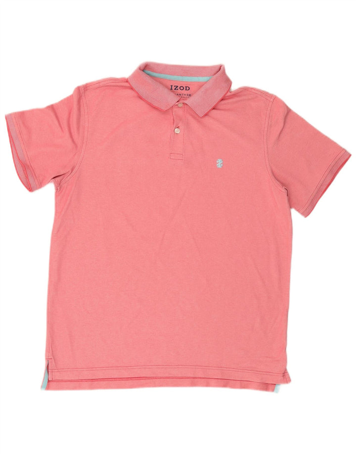IZOD Polo Hombre Algodón Rosa Medio