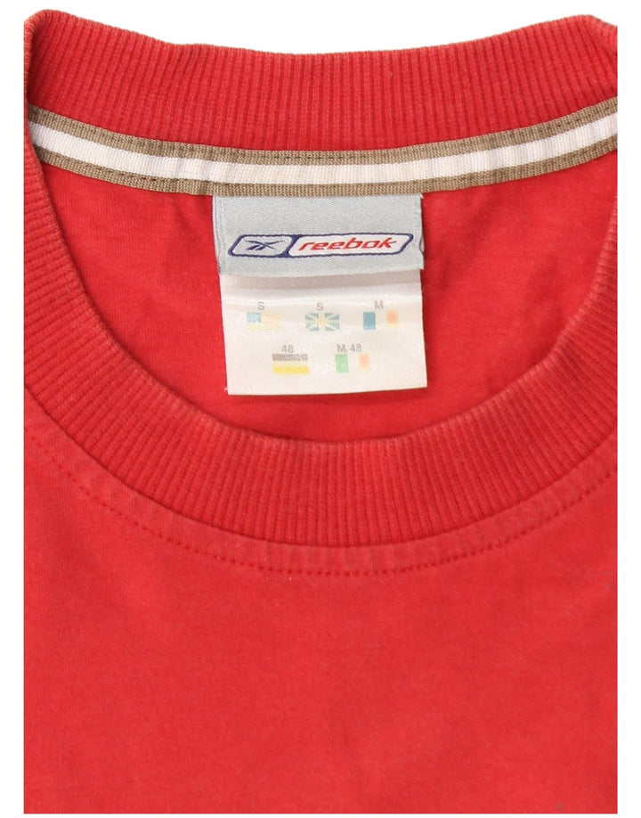 REEBOK Camiseta gráfica para hombre Top Small Rojo