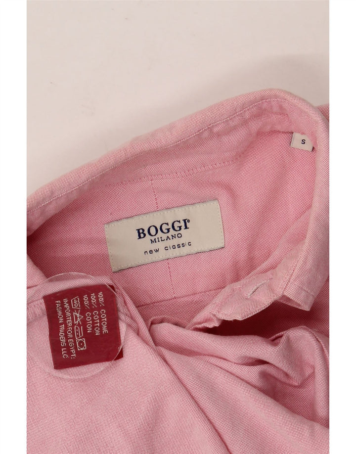 BOGGI Camisa Milano Small Rosa Algodón Hombre