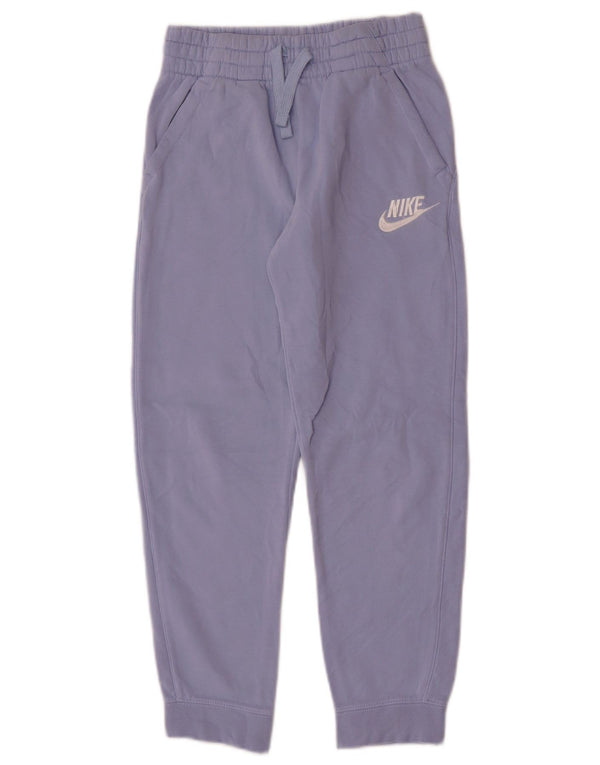 Nike - Pantalón de chándal para niño, 10-11 años, algodón, azul medio