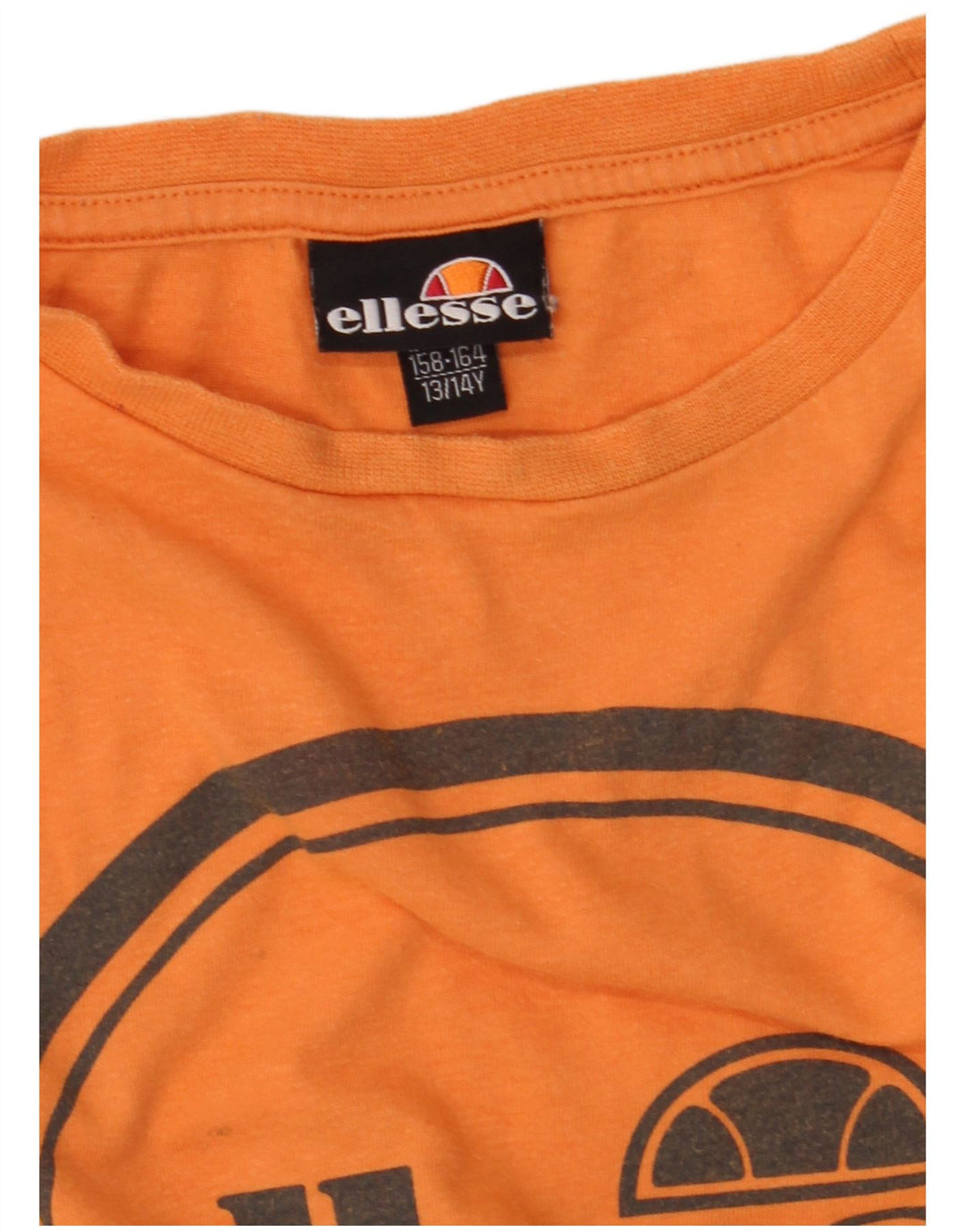 ELLESSE Camiseta gráfica para niño 13-14 años Naranja