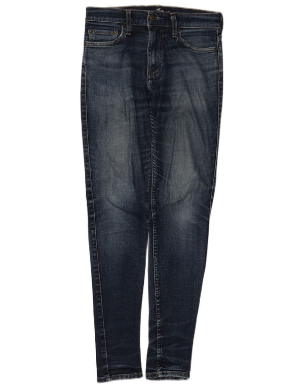 Jeans Hollister Mujer Skinny W30 L30 Algodón Azul Marino