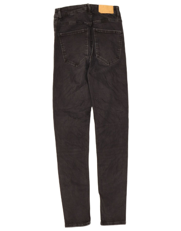 Zara Vaqueros Pitillo Mujer EU 36 XS W26 L26 Negro