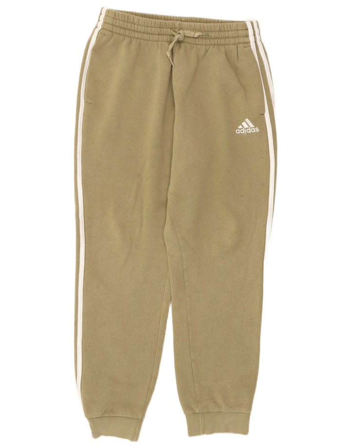 Adidas Hombre Pantalones De Chándal Joggers Medium Caqui Algodón