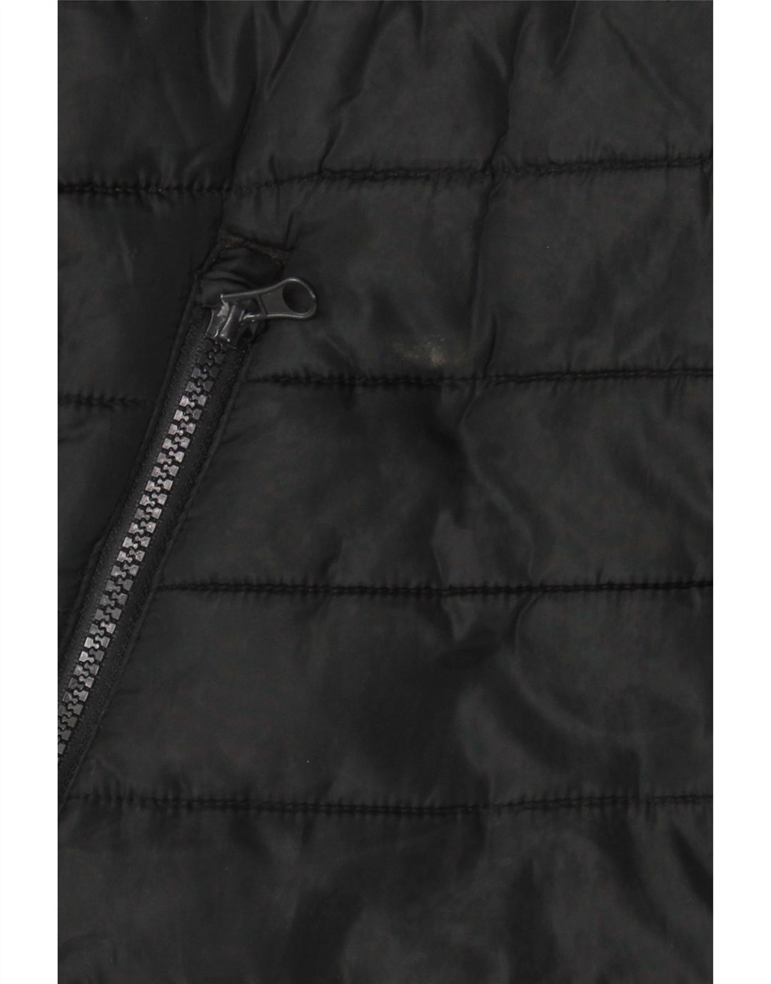 Jack & Jones Chaleco acolchado con capucha para hombre UK 36 Small Poliéster negro