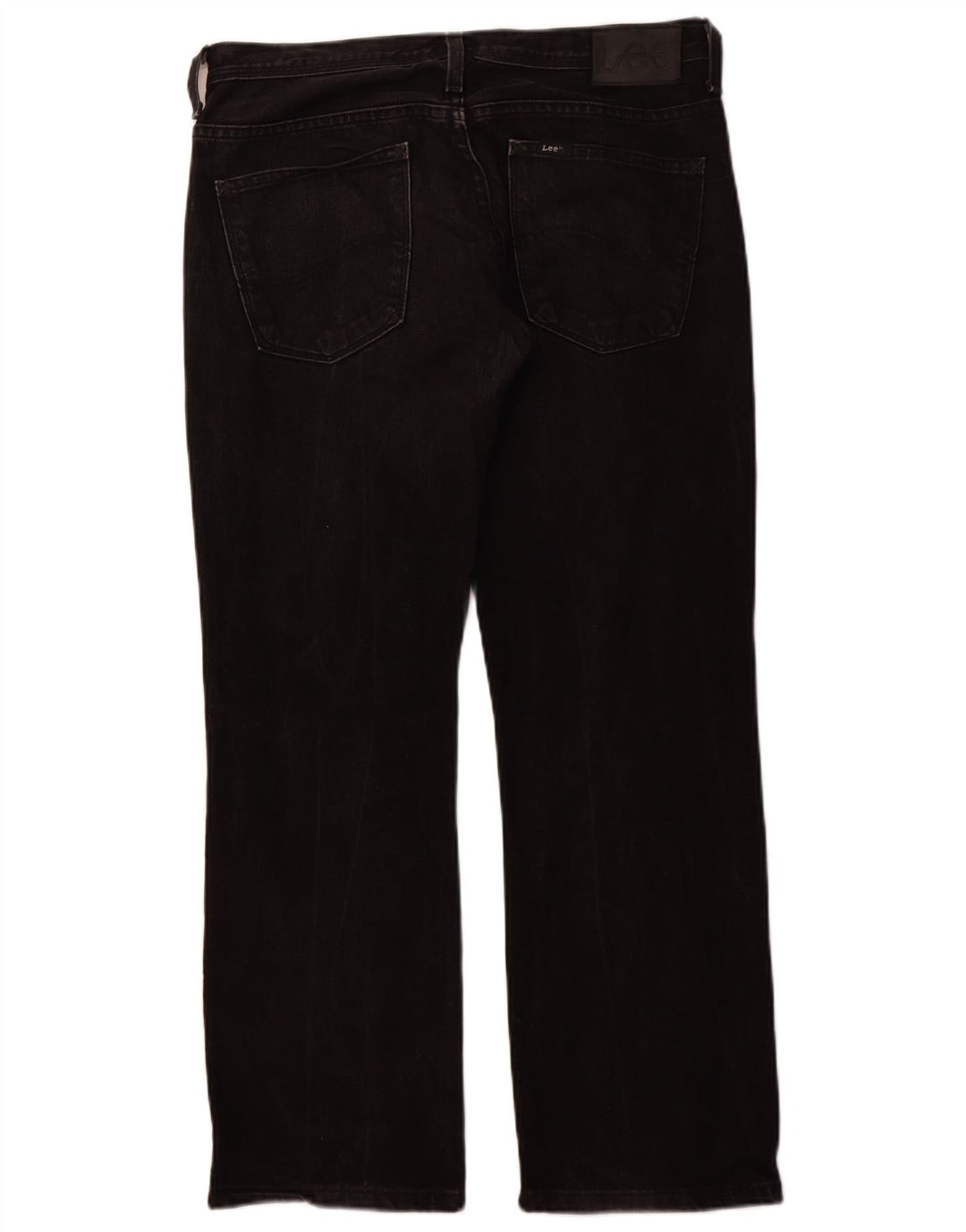 LEE Vaqueros rectos Knox para hombre W33 L28 Algodón negro