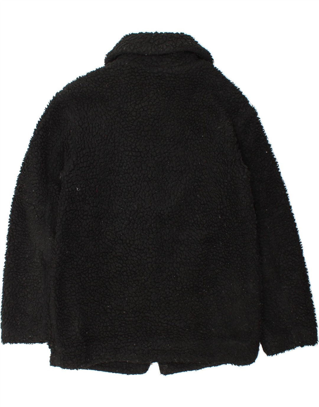 TOPSHOP Womens Fleece Jacket UK 8 Small  Black Polyester Vintage Topshop and Second-Hand Topshop from Messina Hembry 