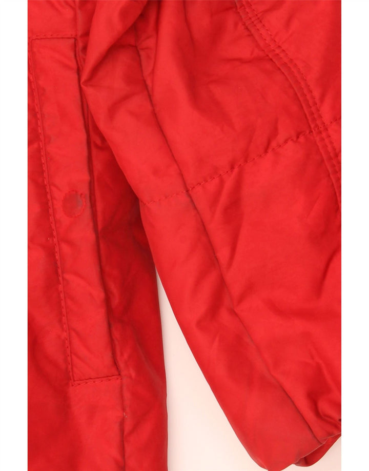 Armani Collezioni Chaqueta acolchada para mujer IT 44 Medium Red