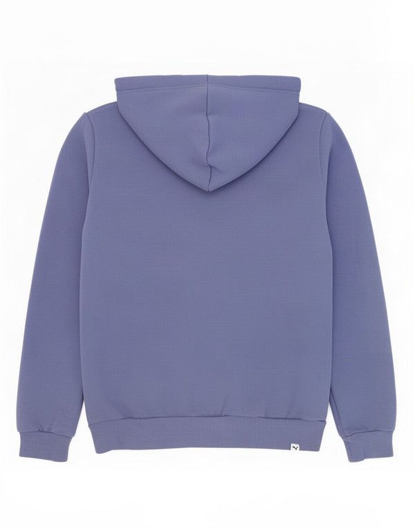 Puma Mujer Graphic Sudadera con capucha Jumper UK 8 Pequeño Algodón Azul