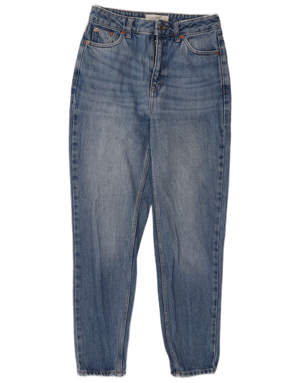 Levi's Vaqueros ajustados de talle alto para mujer UK 8 Small W27 L28 Algodón azul