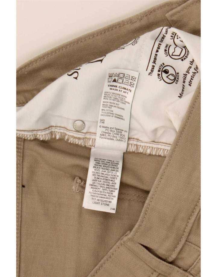 Vaqueros ajustados para mujer Marks & Spencer W34 L29 Algodón beige