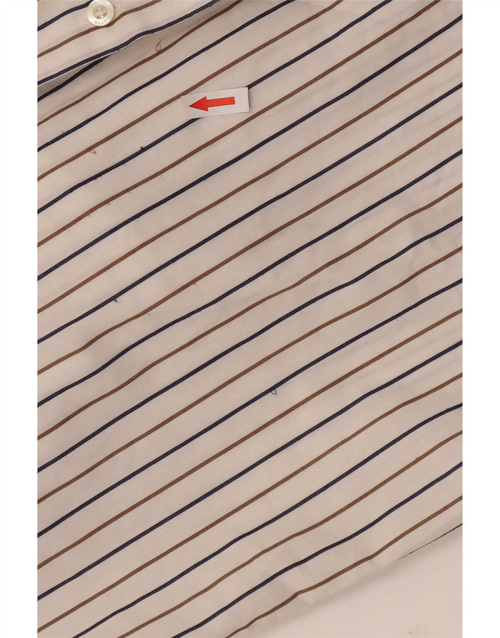 Pierre Cardin Camisa Hombre Talla 41 Mediana Rayas Blancas