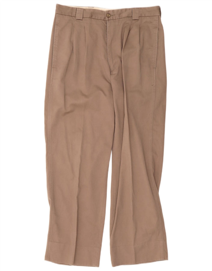Pantalones chinos con pinzas para mujer Levi's W34 L30 Algodón beige