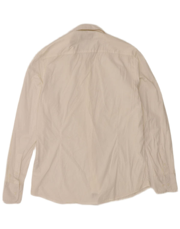 Sergio Tacchini Camisa Hombre XL Algodón Blanco