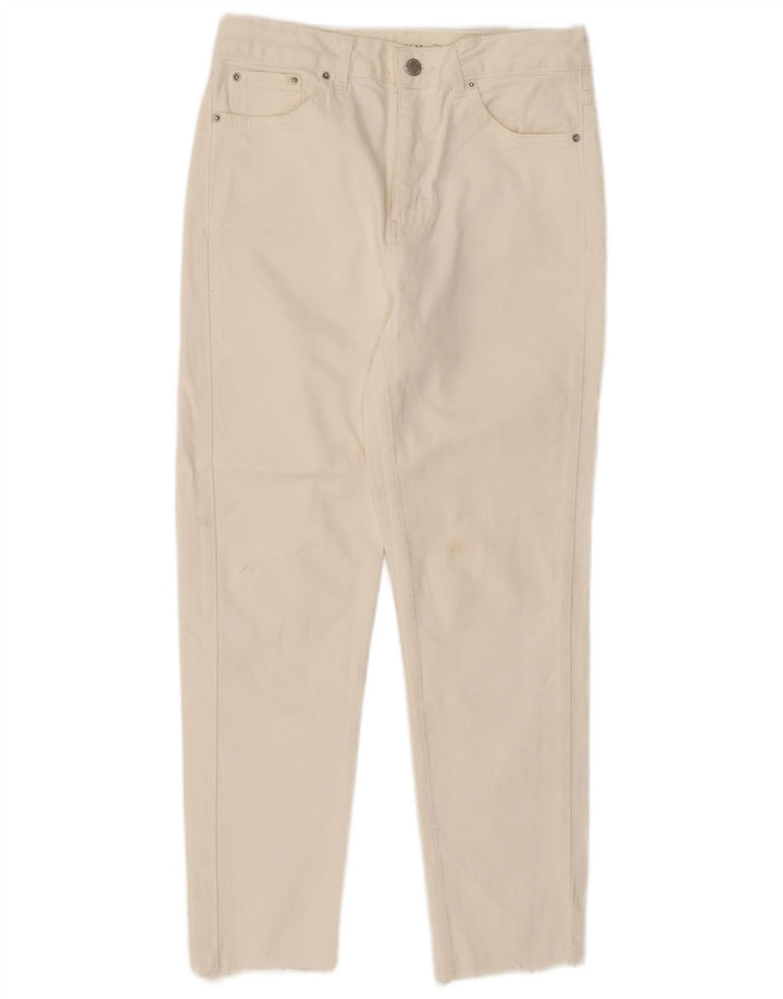 Vaqueros ajustados para mujer Topshop W28 L26 Poliéster blanco