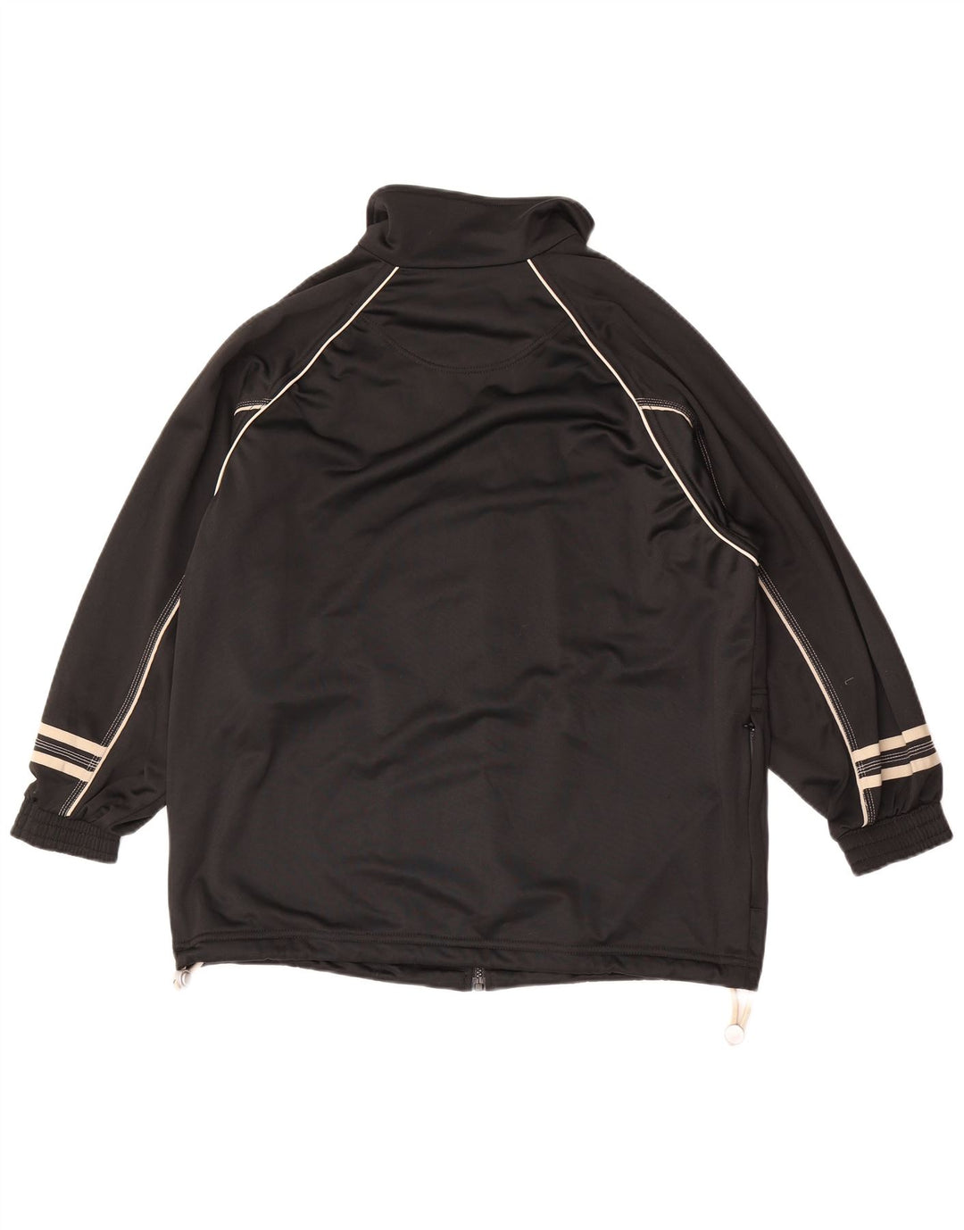 Lotto Mens Chándal Top Chaqueta Grande Poliéster Negro