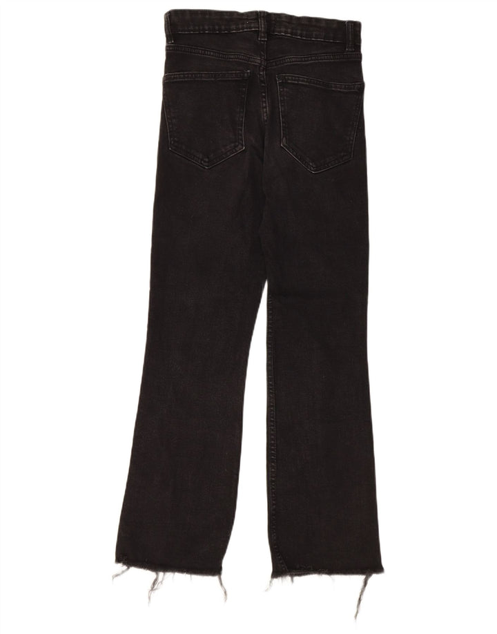 Zara Vaqueros Bootcut Mujer EU 36 XS W26 L25 Negro