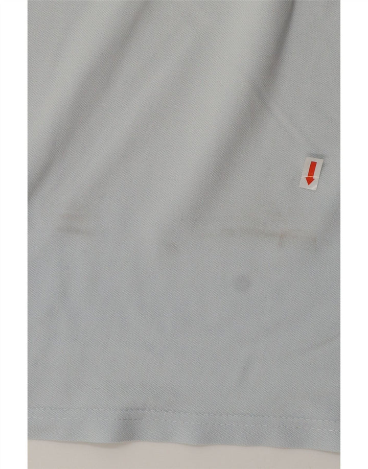 Diadora Polo Hombre Algodón Azul Grande