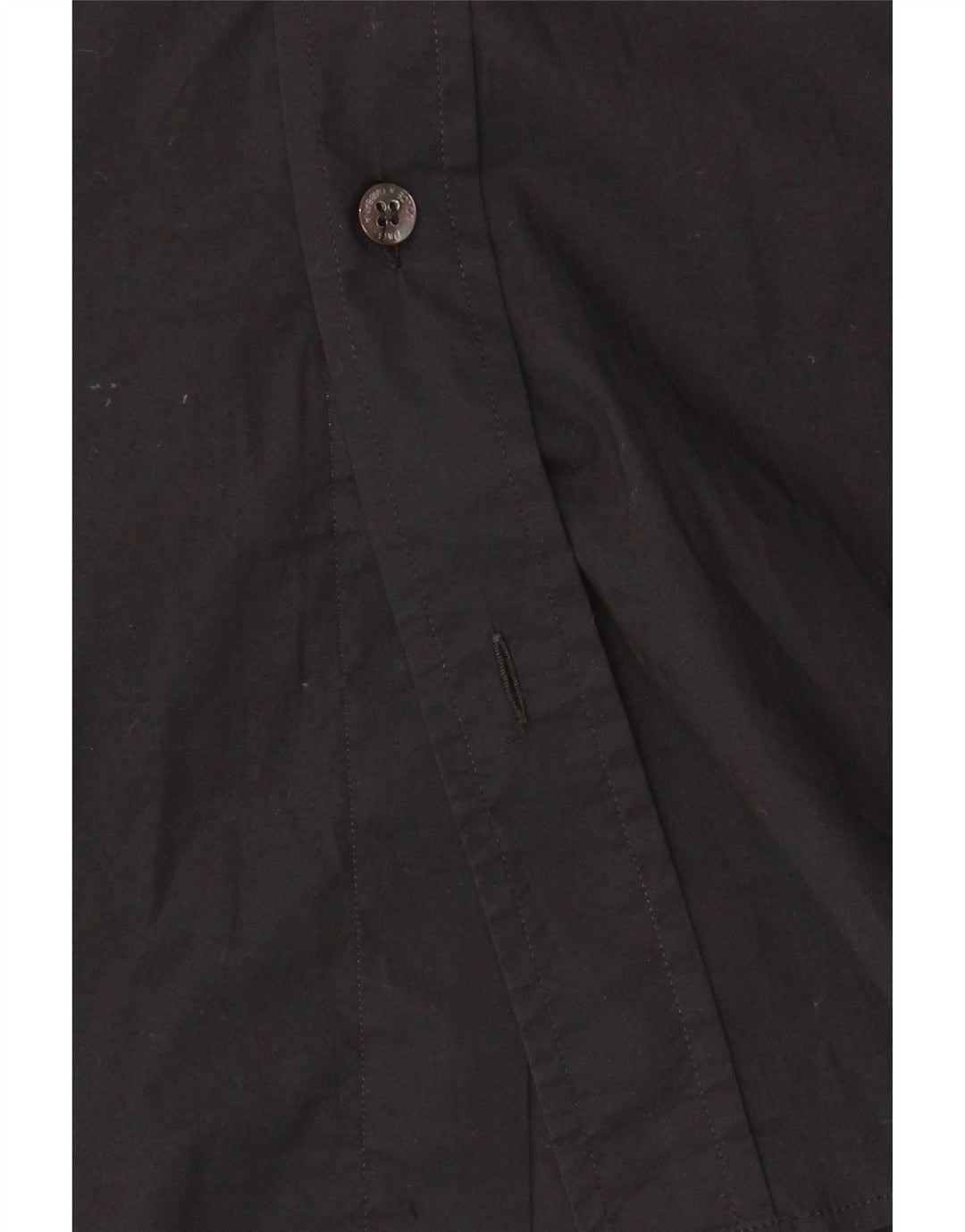 Dolce & Gabbana Camisa Slim Hombre IT 48 Mediana Algodón Negro