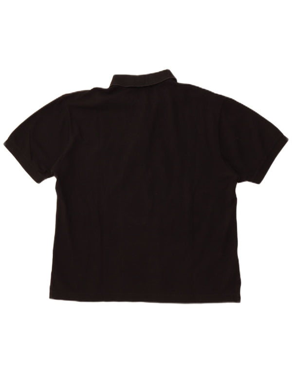 Fred Perry Polo para mujer UK 20 2XL Algodón negro